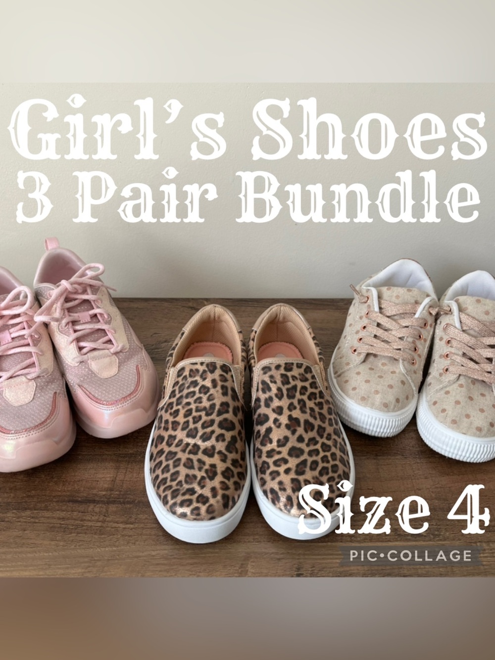 Girls Shoes Skechers Dr. Scholl’s Jellypop Sneakers 3 Pair Bundle Size 4